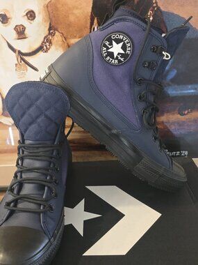 Converse Chuck Taylor All Star Terrain Hi Waterproof Navy Blue Mens A05570C 10
